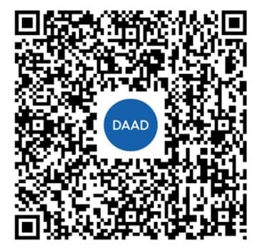 QR-kód DAAD-Stipendien Tschechien JPG